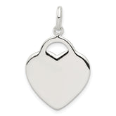 Sterling Silver Heart Charm